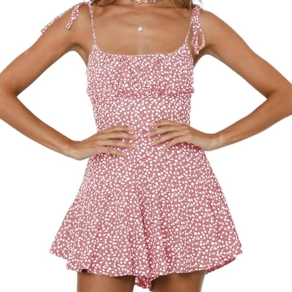 Boho Floral Romper